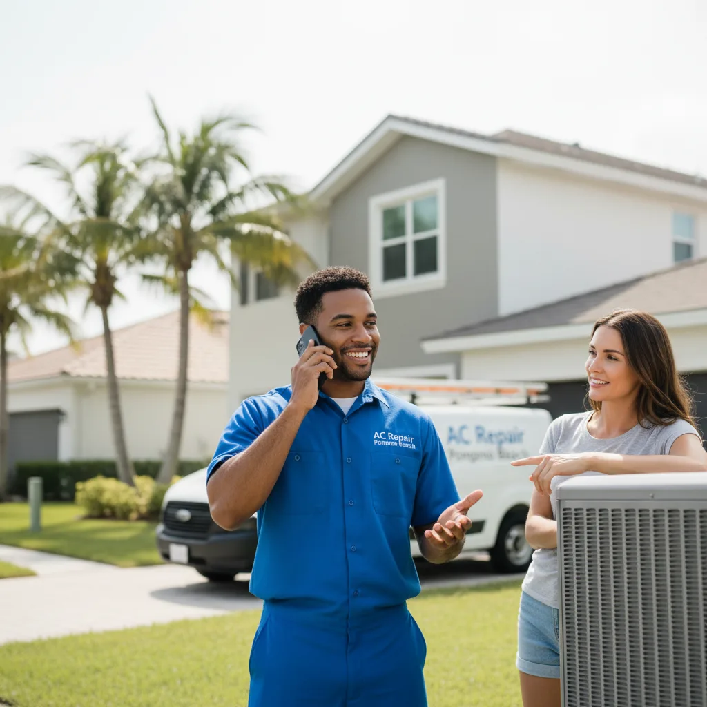 AC Repair Pompano Beach customer support in Abingdon